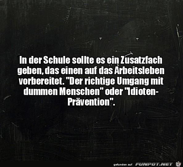 Zusatzfach in der Schule