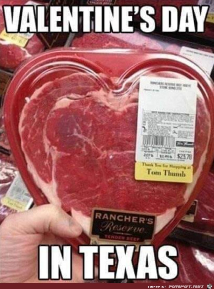 Valentinstag in Texas