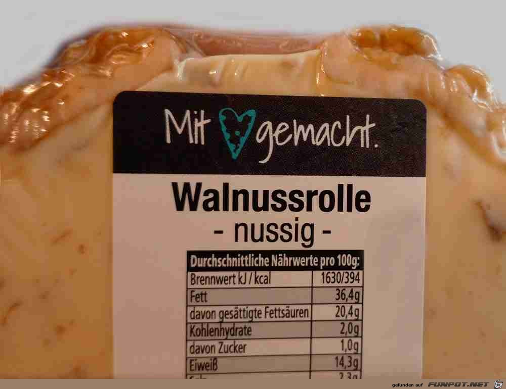 Walnussrollenussig