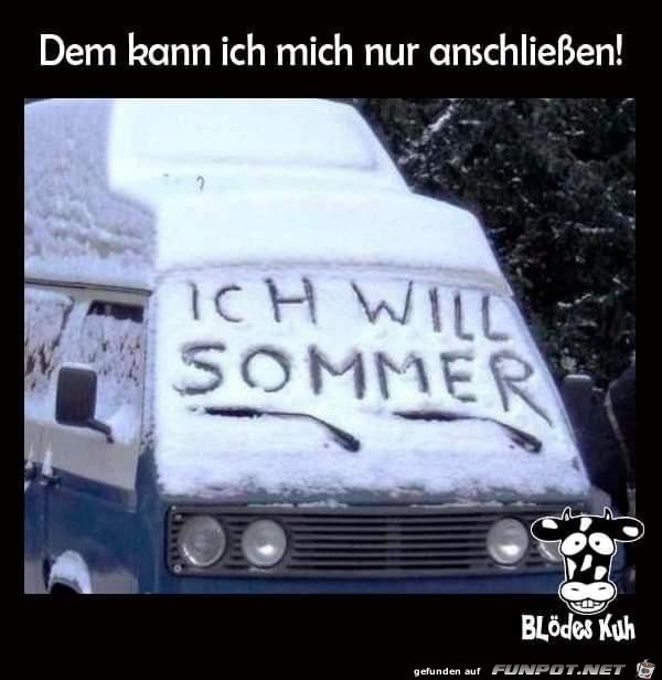 Ich will Sommer Ich will Sommer