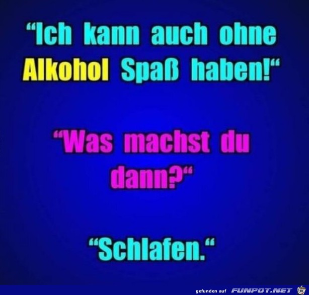 Ohne Alkohol