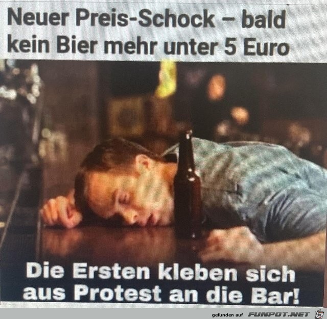 Preis Schock Preis Schock