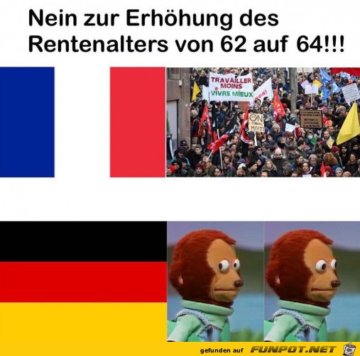 Die Franzosen sind da anders