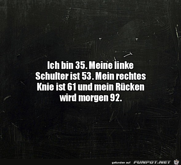 So ist das leider