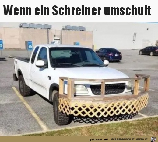 Schreiner am Werk