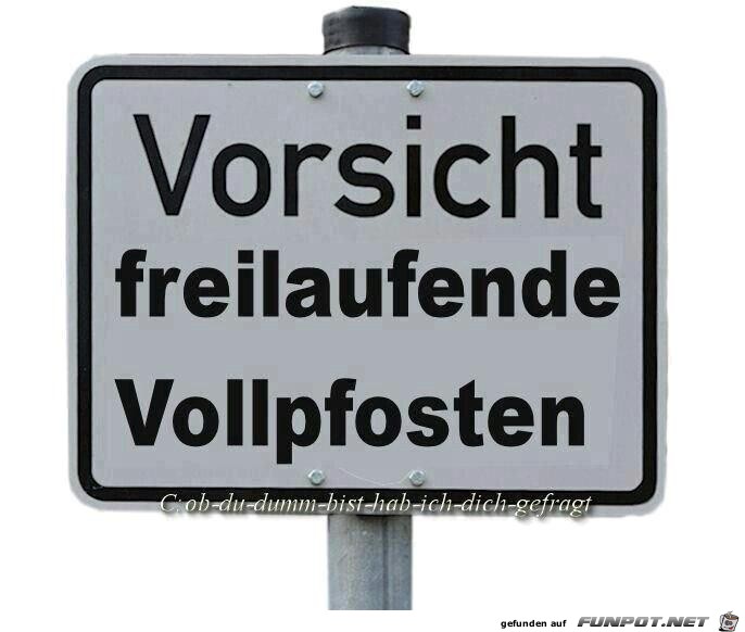 Vorsicht