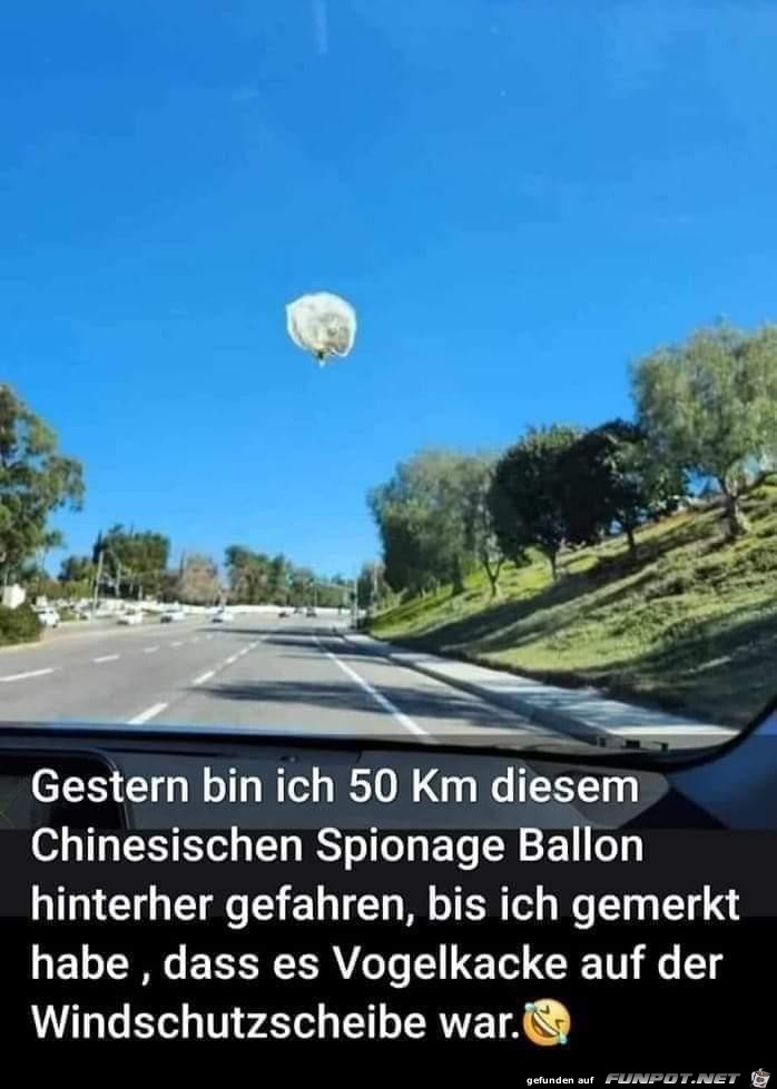 Spionage Ballon