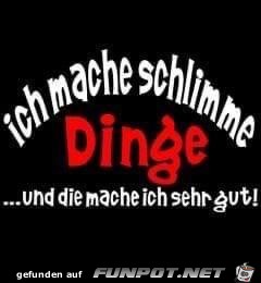 Schlimme Dinge