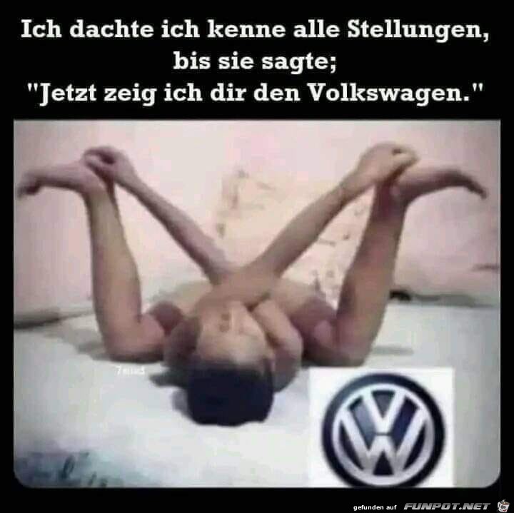 Jetzt zeig ich dir den Volkswagen