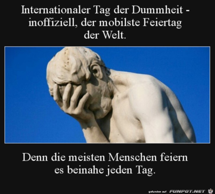 Tag der Dummheit