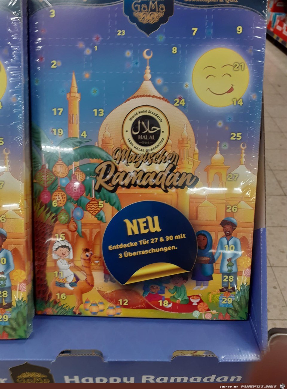 das ist neu - ein Kalender fr Ramadan