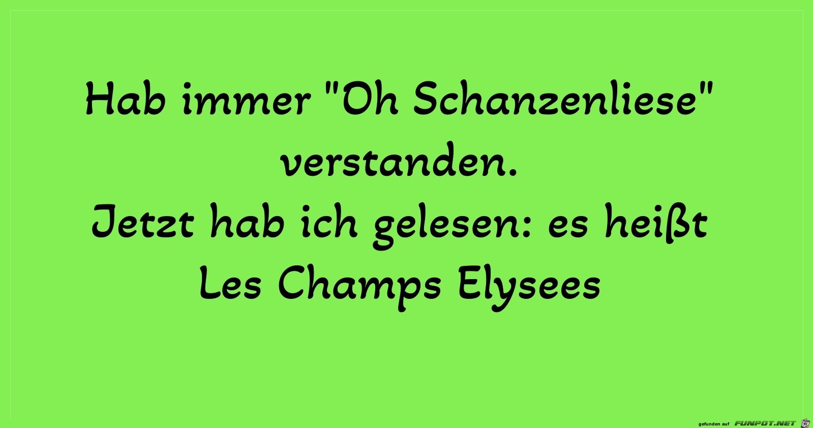 schanzenliese