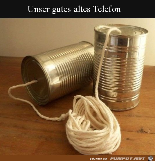 Das gute alte Telefon