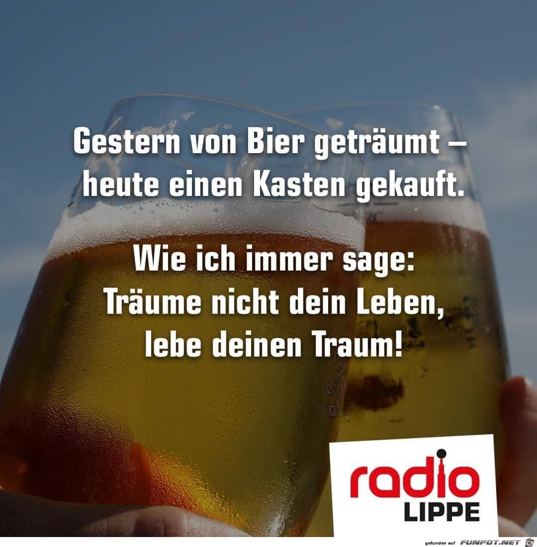 Gestern von Bier