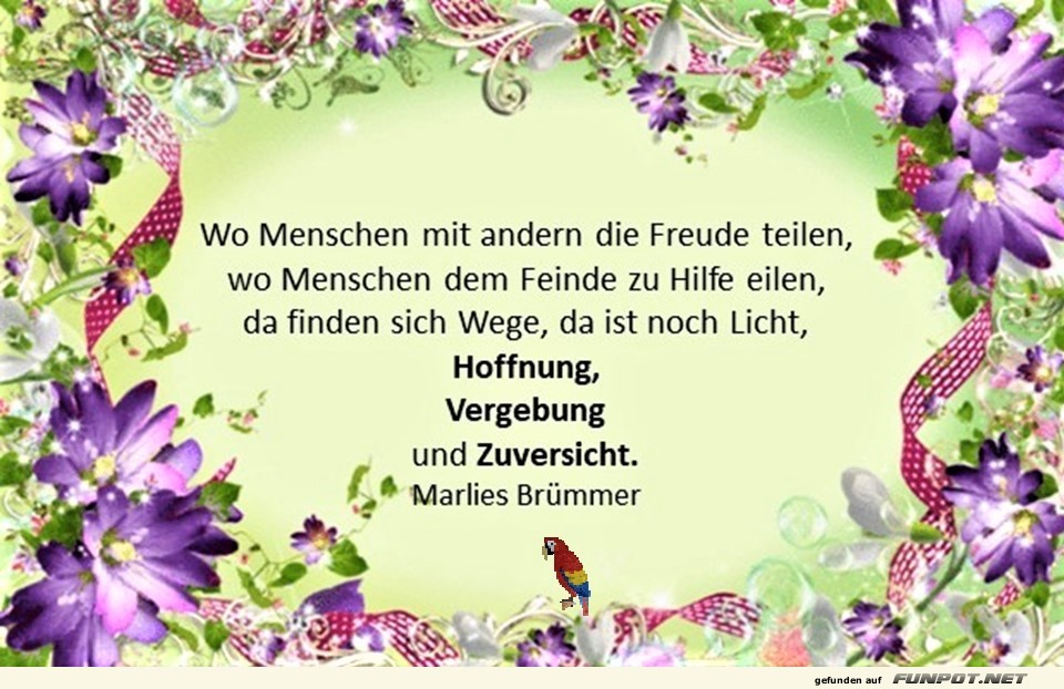 Wo Menschen... Wo Menschen...