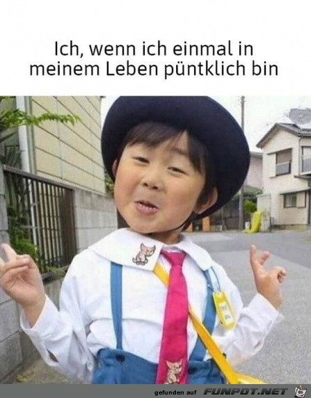 Einmal pnktlich