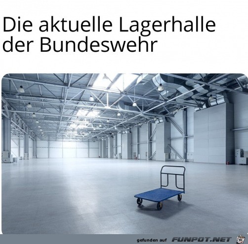 Tolle Lagerhalle