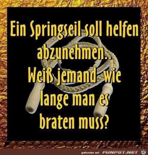 Ein Springseil