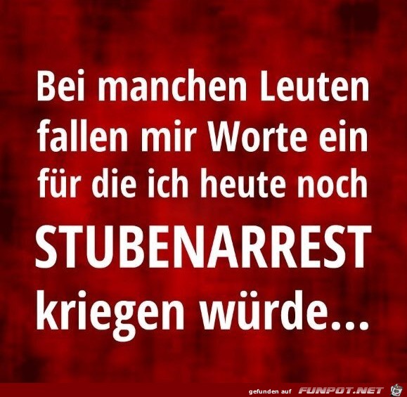 Stubenarrest Stubenarrest