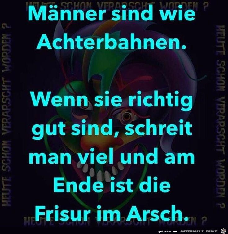 Frisur im Arsch