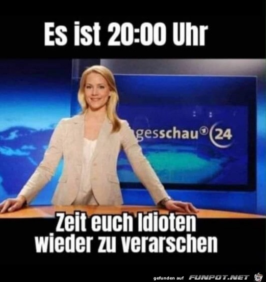 Mal wieder 20 Uhr