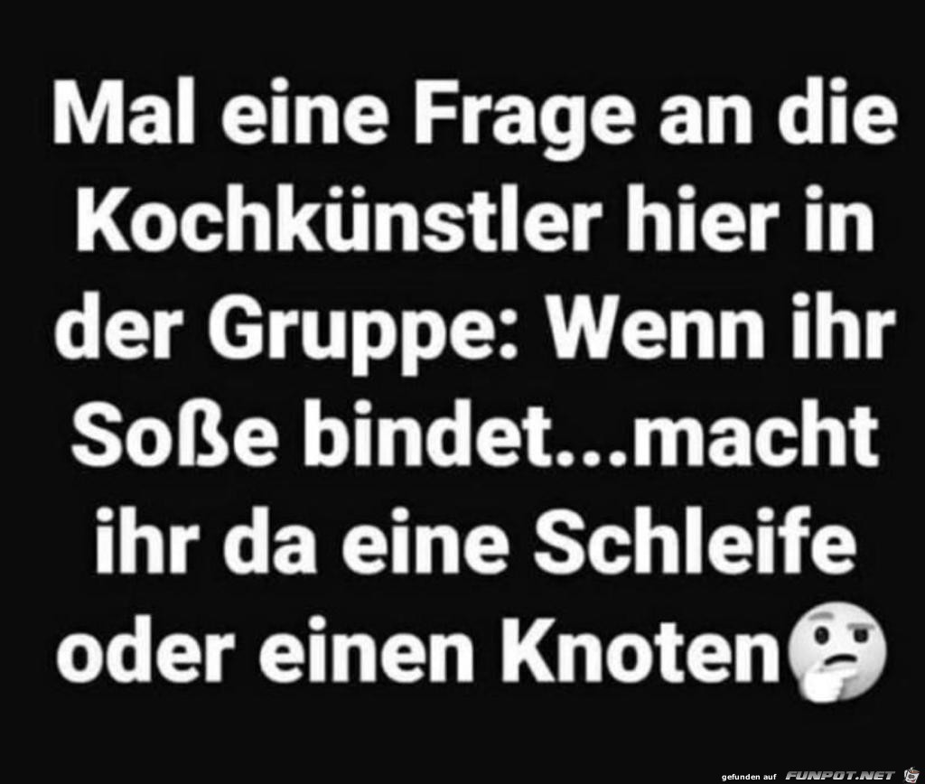 Mal eine Frage