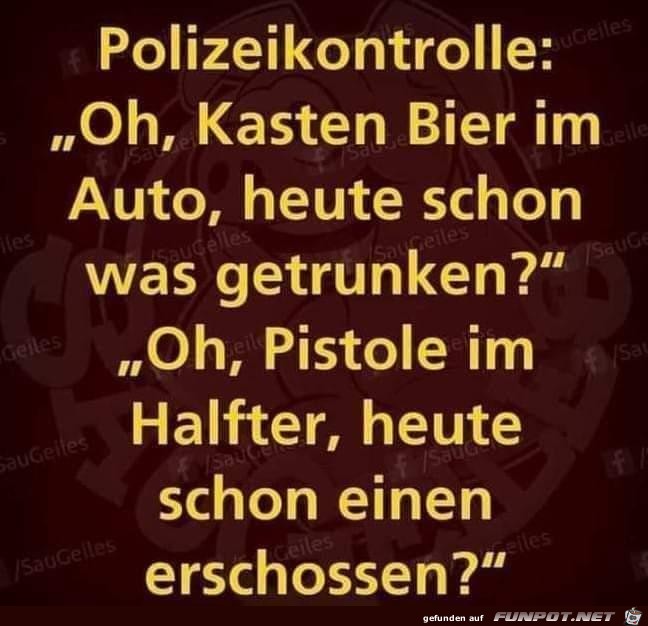 Polizeikontrolle