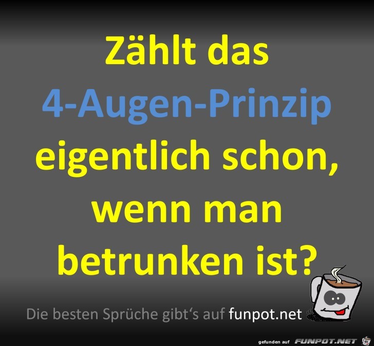 Das 4-Augen-Prinzip