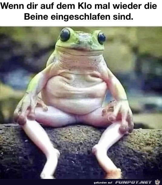 Beine eingeschlafen