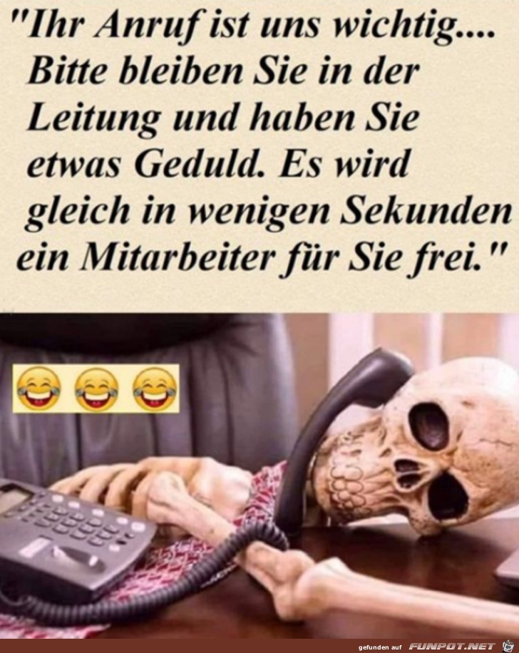 Wenn es mal wieder lnger dauert