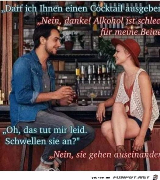 Cocktail ausgeben