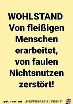 Wohlstand