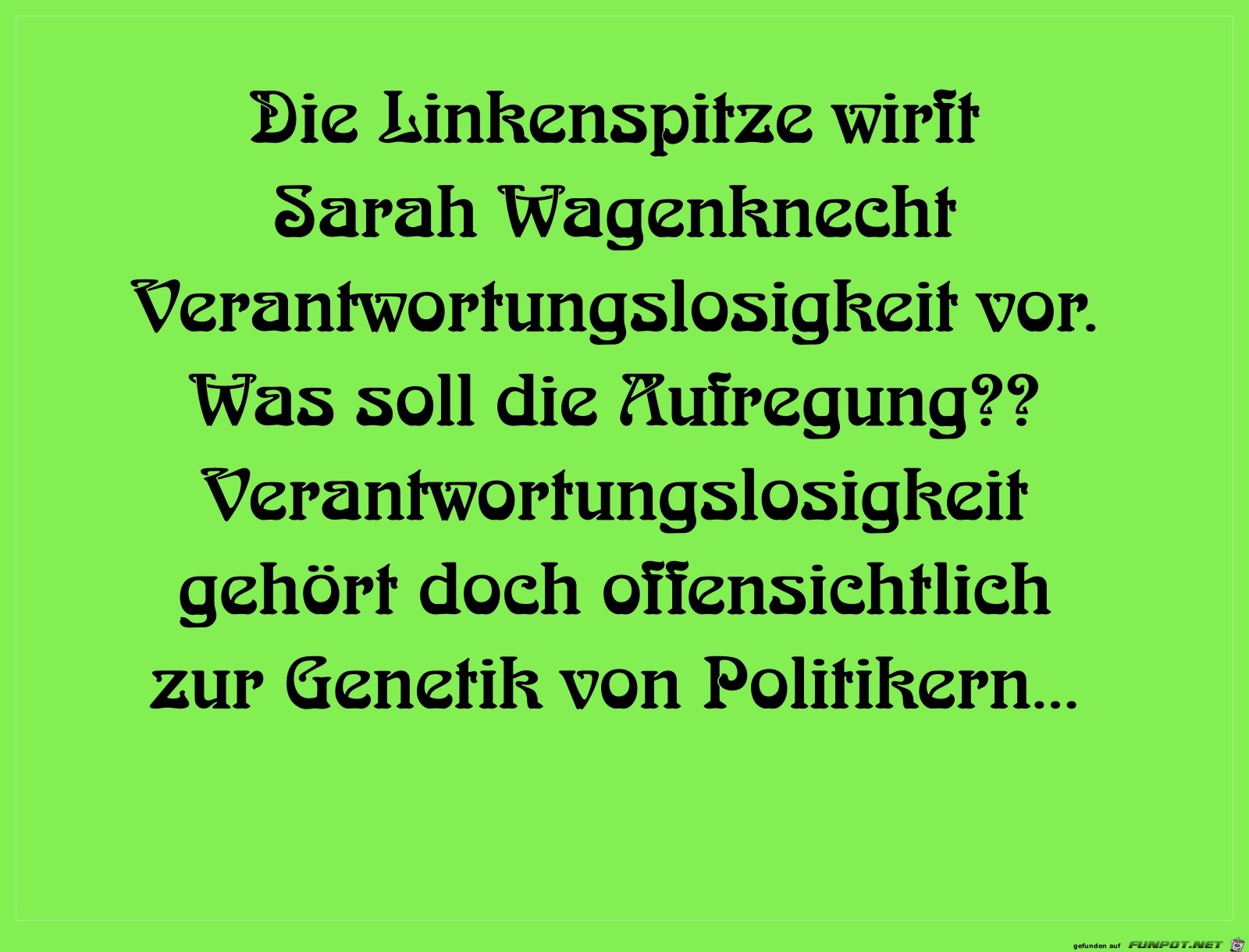verantwortungslos verantwortungslos