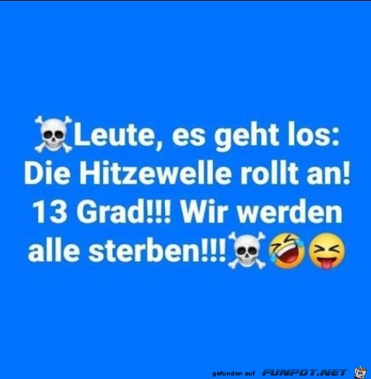 Es geht los