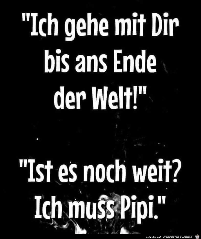 Ich muss PiPi