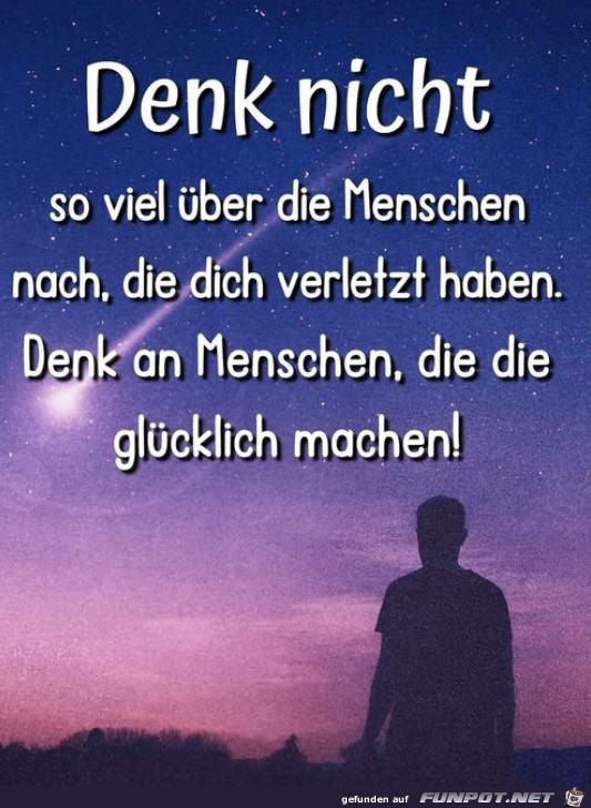 Denk nicht so viel