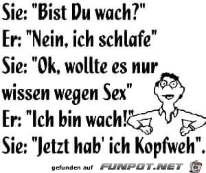 Bist du wach