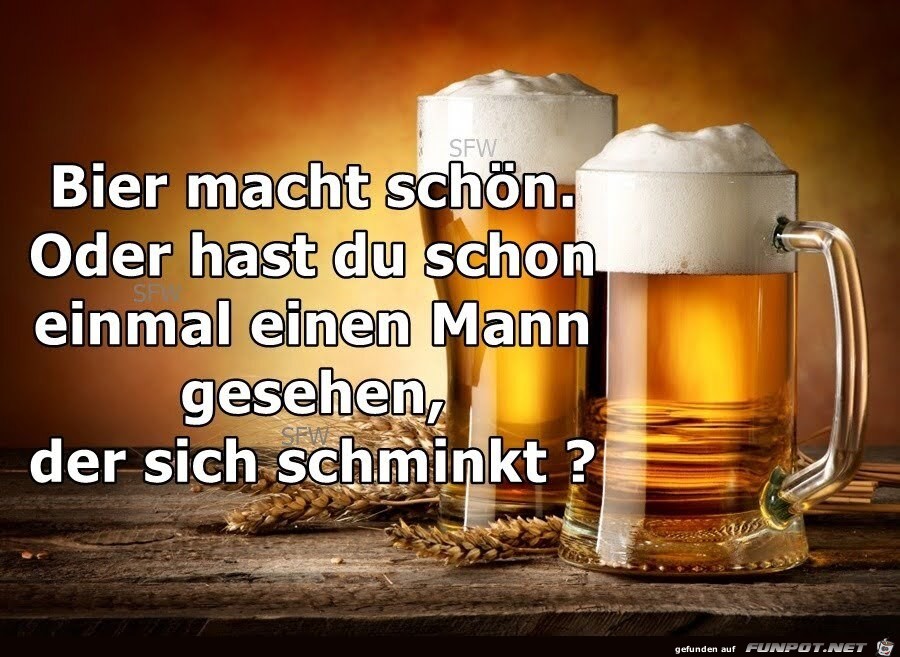 Bier macht schn