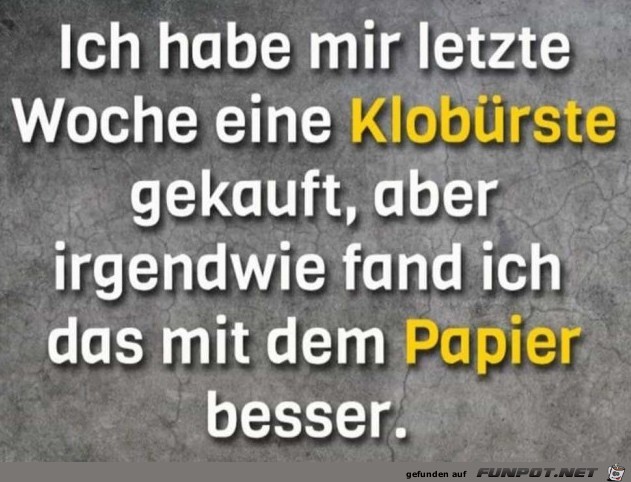Klobürste Klobürste