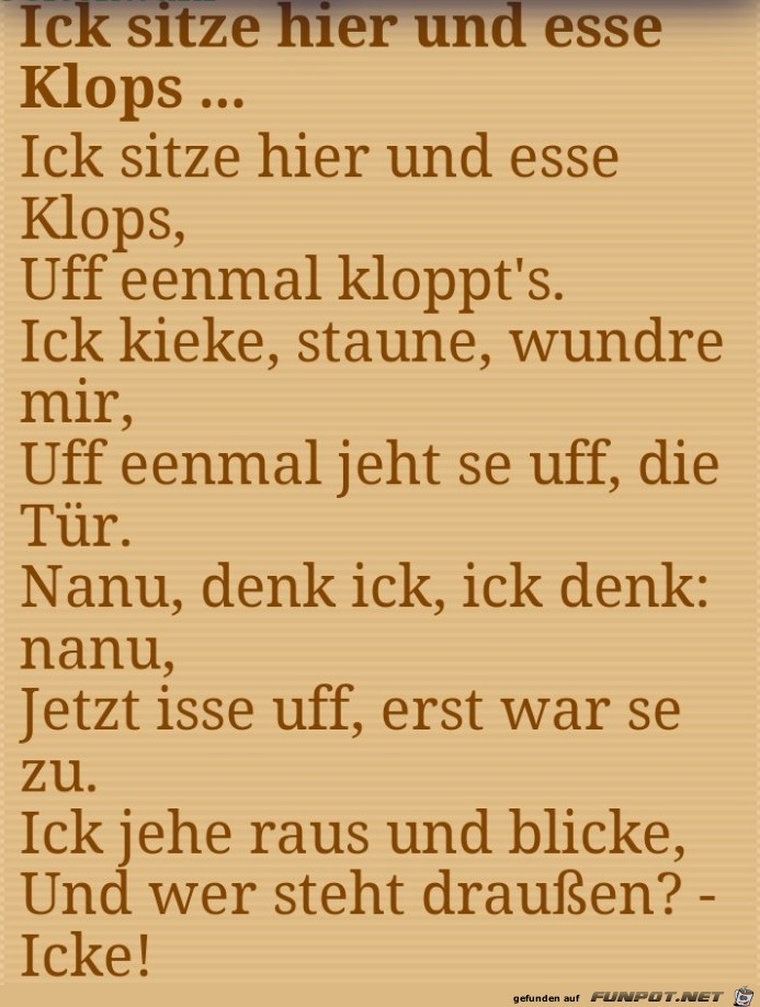 Gedicht von 1925