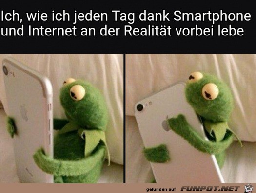 An der Realitt vorbei leben