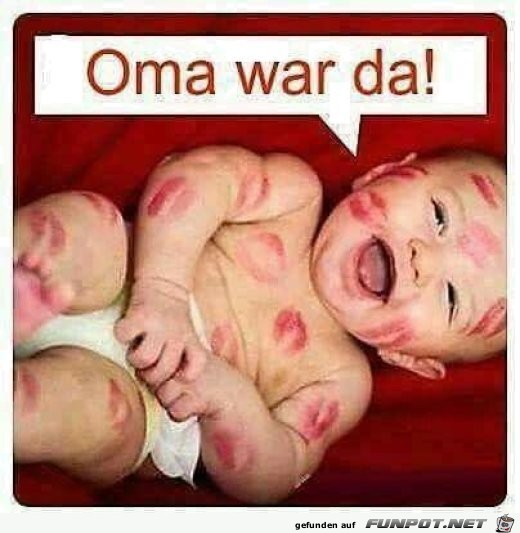 Oma war da