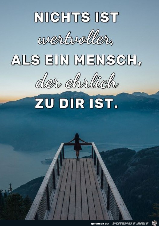 Ehrlicher Mensch