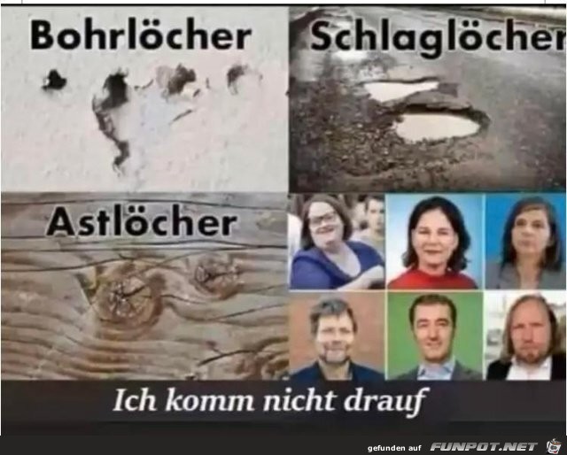 Ich komm nicht drauf