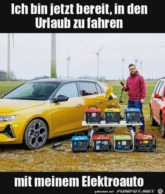 Bereit fr den Urlaub