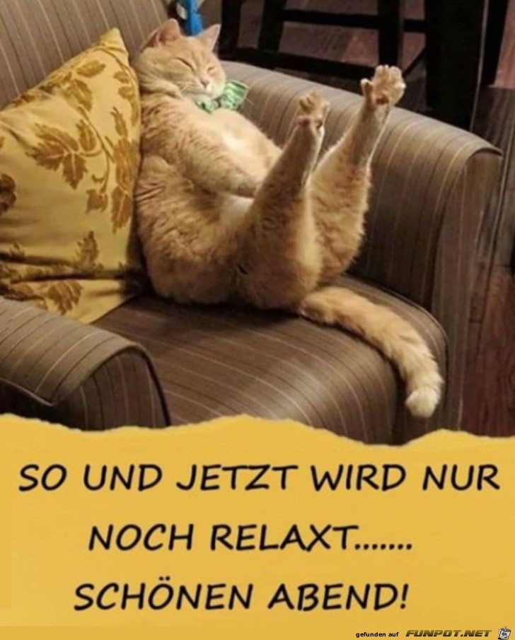 Relaxen ist angesagt