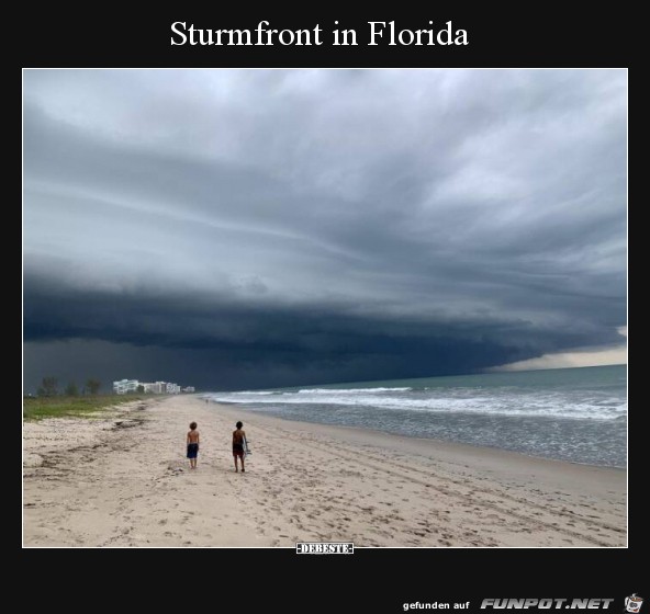 Sturmfront in Florida