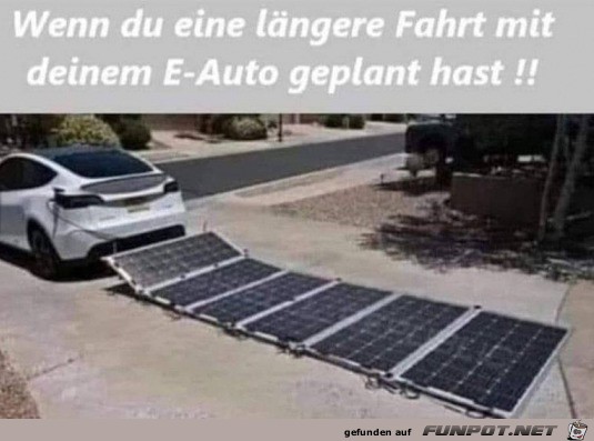 Lngere Fahrt steht an