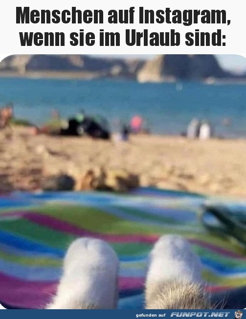 Menschen im Urlaub