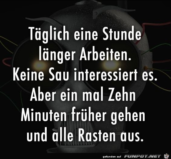 Alle rasten aus